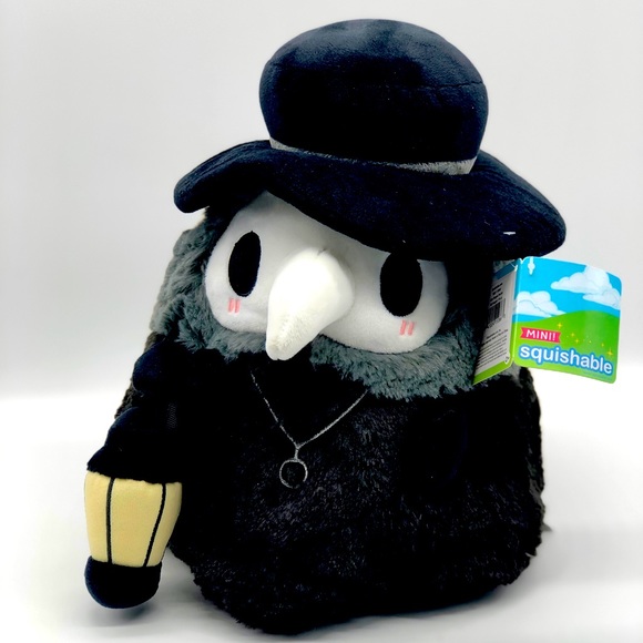 Squishable Mini Plague Doctor Plush New 